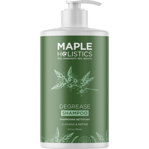Maple Holistics Clarifying Shampoo for Oily Hair and Scalp - Deep Cleansing Shampoo Build Up Remover with Rosemary Oil - Image 2