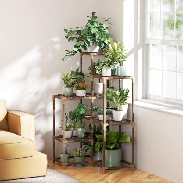 New England Stories Plant Stand Indoorwith Grow Light - Image 3