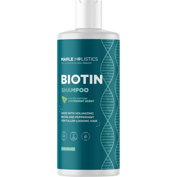 PureNature Rosemary and Biotin Shampoo for Thinning Hair - Vegan Volumizing Shampoo for Fine Hair with Argan and Tea Tree Oil - Image 3