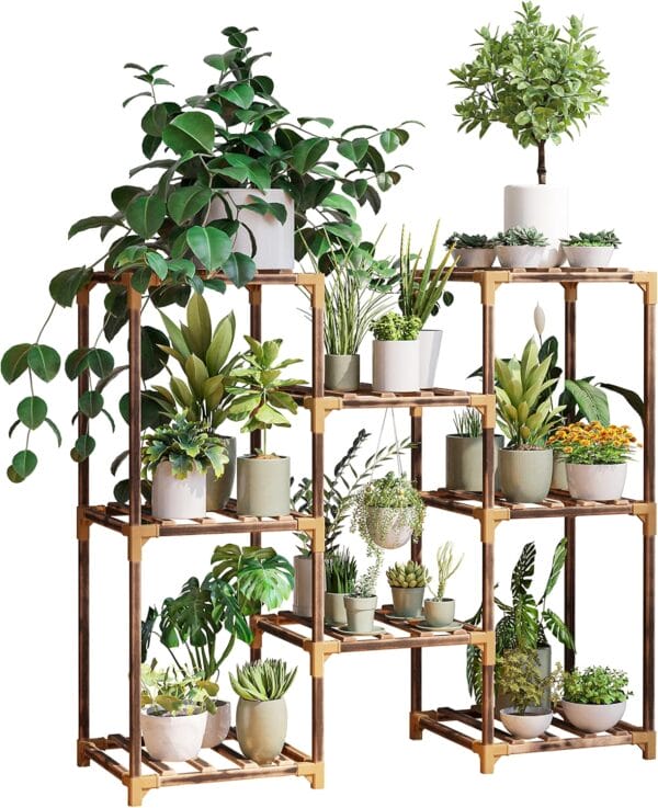 New England Stories Plant Stand Indoorwith Grow Light - Image 4