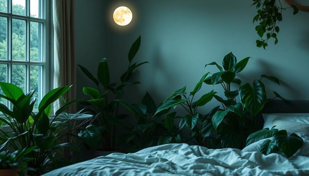Air purification with indoor plants