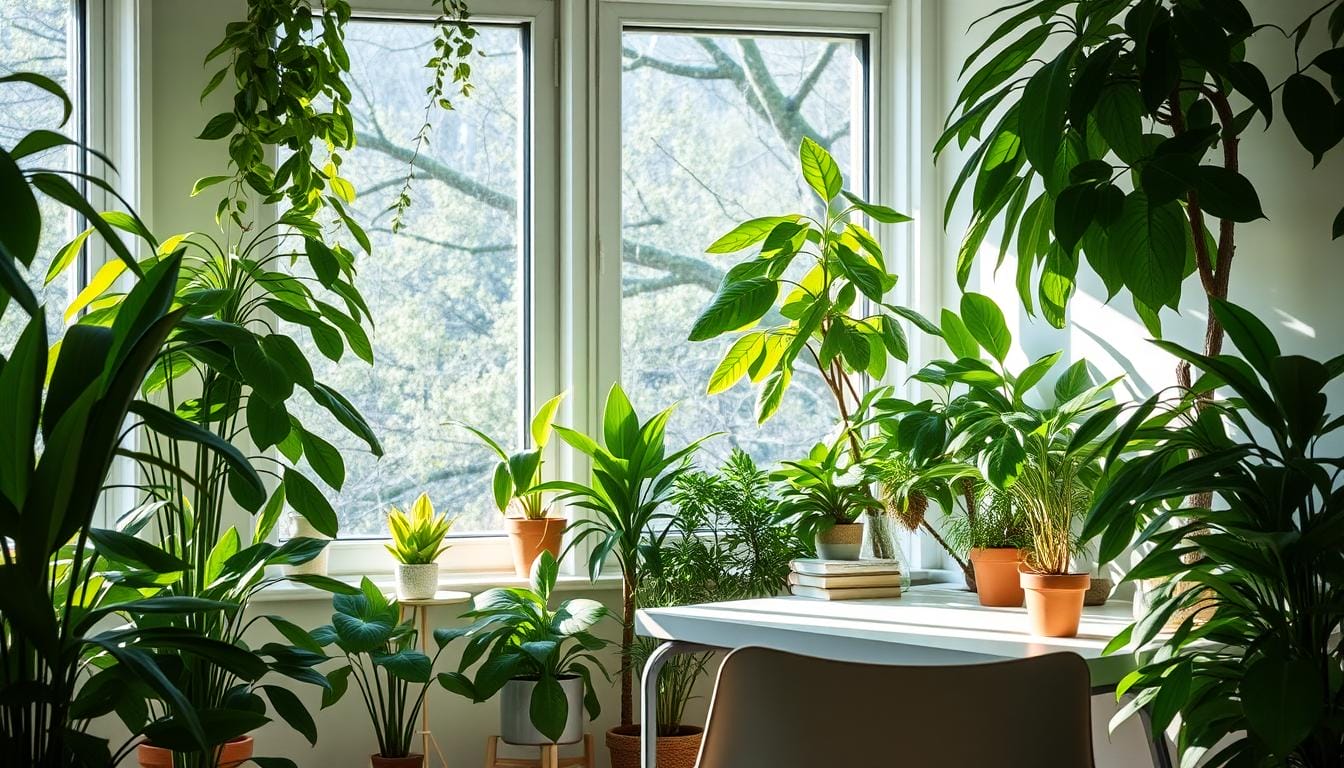 How indoor plants improve mental health