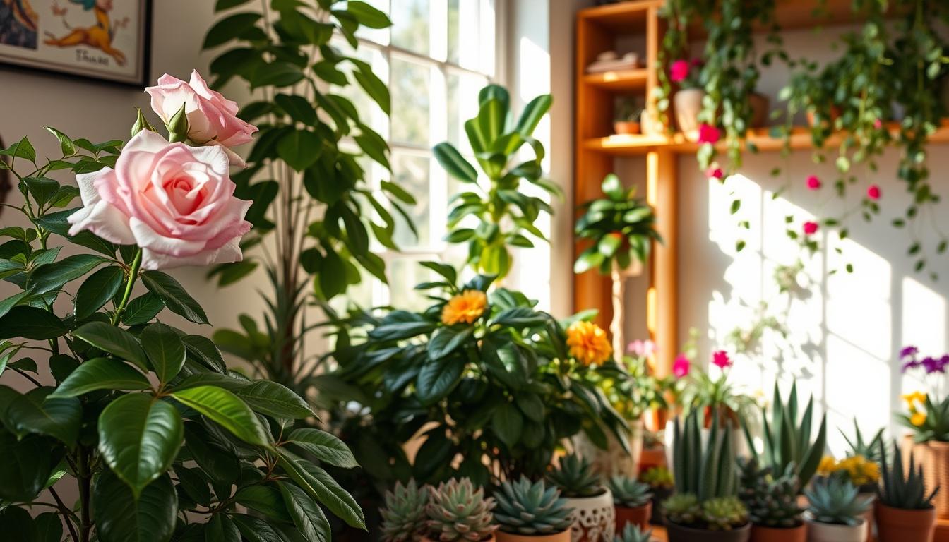 How to care for indoor rose, tropical, and succulent plants
