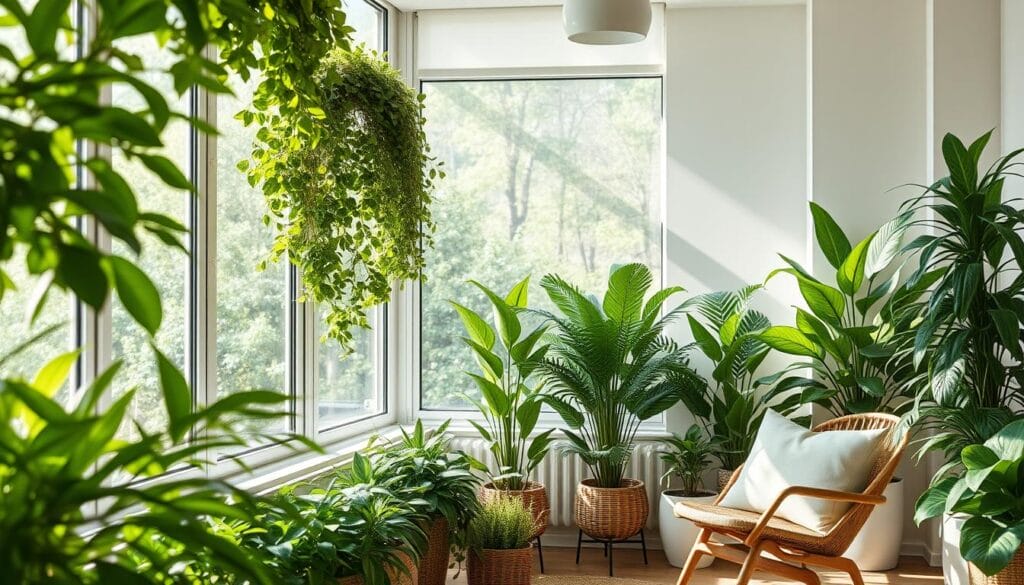 Indoor air quality and mental health benefits