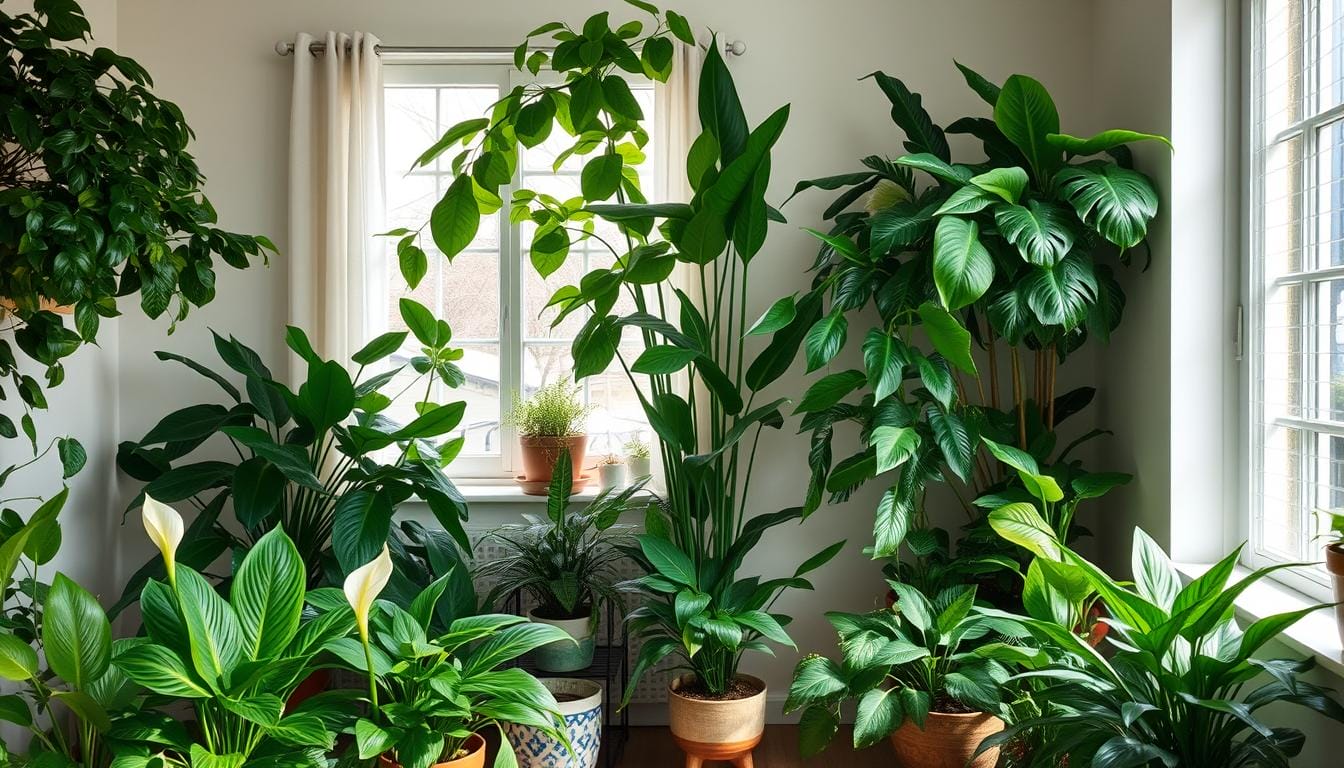 Indoor plants for healthy air and well-being