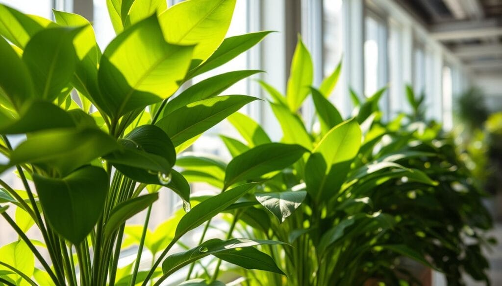 humidity benefits from indoor plants