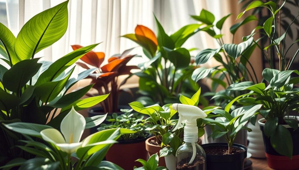 plant care tips for stress-reducing houseplants