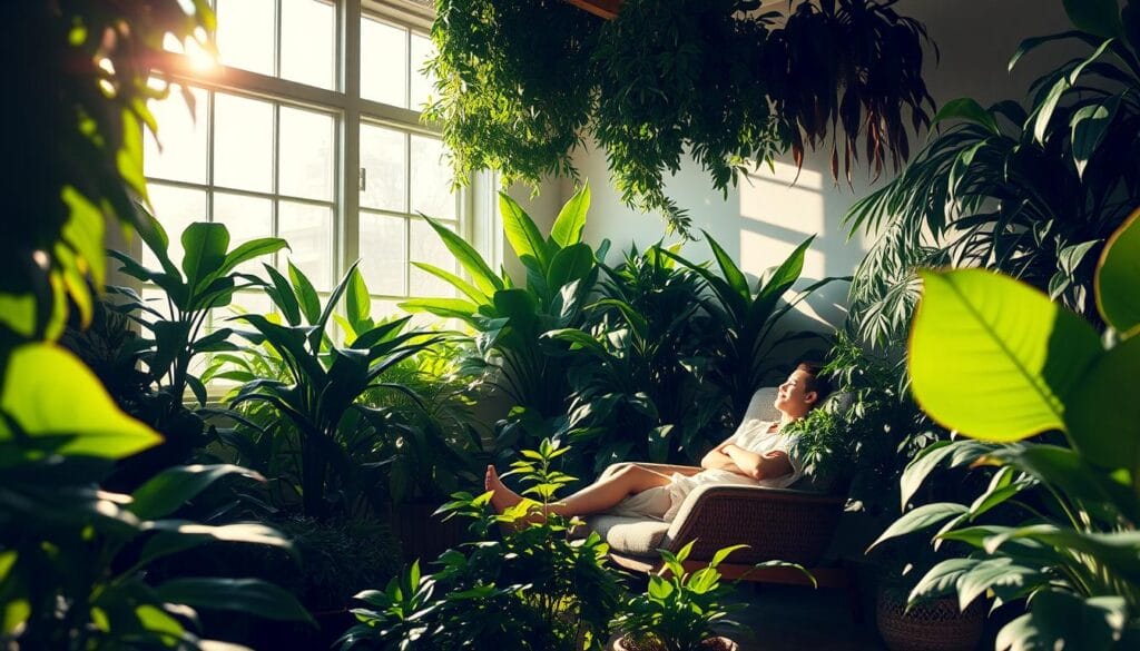 psychological benefits of plants