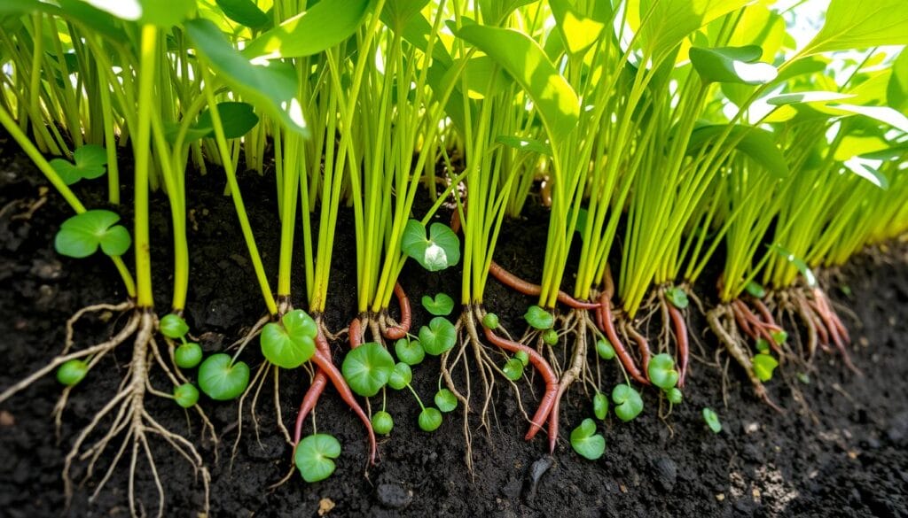 soil health enhancement with plants