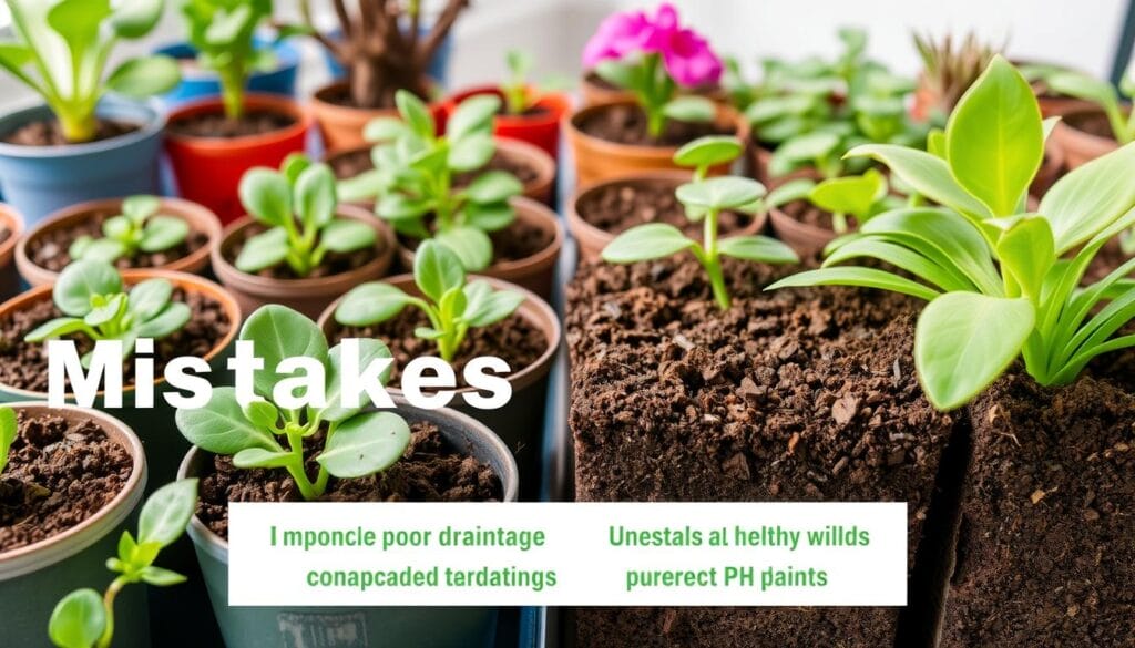 soil mistakes in indoor gardening