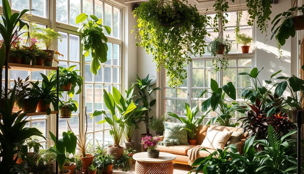 sustainable living with plants