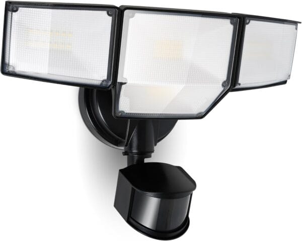 LUTEC 80W 9000LM LED Security Lights Motion Sensor Outdoor Lights - Image 3